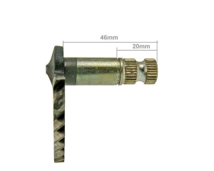 Kickstart Shaft Brass, 2, nordicamoto.ro