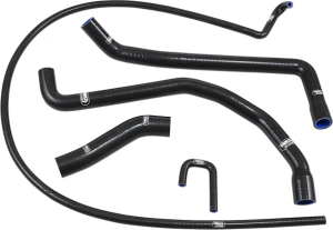 Set de furtunuri pentru radiator, negru, 1, nordicamoto.ro