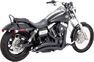 Big Radius 2:2 Exhaust System Black, 1, nordicamoto.ro