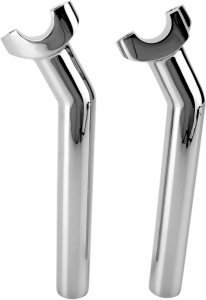 Forged Aluminum Handlebar Riser Silver, 1, nordicamoto.ro