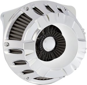 Inverted Series Air Cleaner Kit Silver