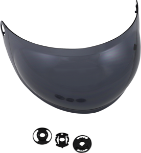 Gringo S Helmet Gen 2 Bubble Shield Gray ONE SIZE, 5, nordicamoto.ro