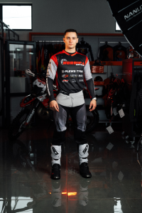 Tricou Nordica – Model 4 Gri, 4, nordicamoto.ro