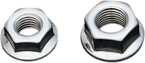 Flange Nuts Silver, 1, nordicamoto.ro
