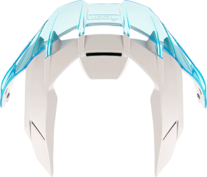 ICON Ultraflite Helmet Spoiler White 