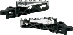 MOOSE RACING Suporturi de picioare hibride, negru, 1, nordicamoto.ro