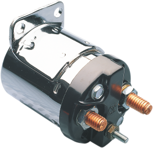 Starter Solenoid Chrome, 2, nordicamoto.ro