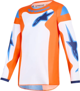 Tricou Copii Alpinestars Fluid Grid White