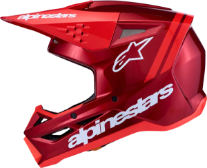Casca Alpinestars SM3 Radium Rosu/Alb XS, 4, nordicamoto.ro