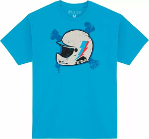 Tricou ICON Domain Bonez Blue/Green