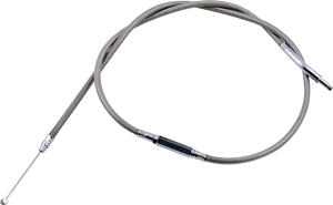 Armor Coat Stainless Steel Clutch Cable Silver