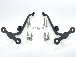 Windscreen Supports Bracket Black, 2, nordicamoto.ro