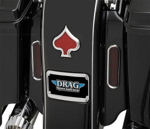 The One Rear Fender Lighted License Frame Chrome, 3, nordicamoto.ro