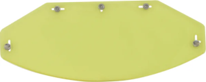 Vintage 5-snap Flat Shield Yellow, 1, nordicamoto.ro