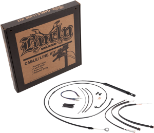 Jail Bar Cable Kit Black, 1, nordicamoto.ro