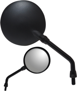 Round Mirror Black, 1, nordicamoto.ro