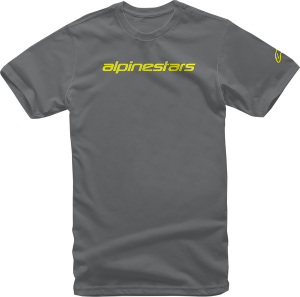 Linear Wordmark T-shirt Gray