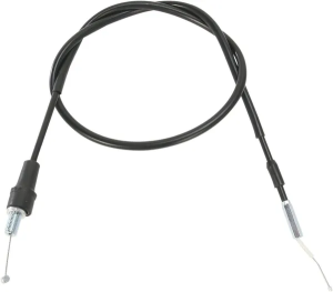 MOOSE RACING Black Vinyl Throttle Cable Black 
