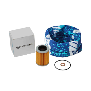 KIT FILTRU ULEI CFMOTO + GARNITURĂ + BANDANĂ PROTECȚIE GÂT, 3, nordicamoto.ro