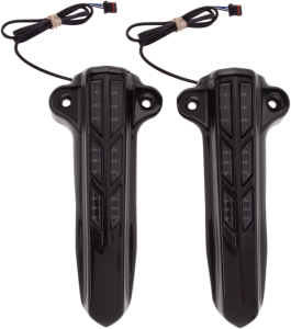 Forkini Lower Fork Leg Covers Black, 1, nordicamoto.ro