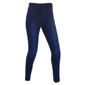Pantaloni Dama Oxford SUPER JEGGINGS Lung Albastru