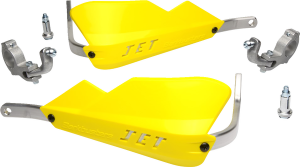 Jet Handguards For Tapered Handlebar Yellow, 1, nordicamoto.ro