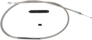 High-efficiency Stainless Steel Clutch Cable For Harley-davidson Silver