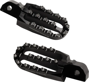 MOOSE RACING Footpegs Black 