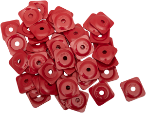 Grand Digger® Support Plates Red, Powder Coated, 2, nordicamoto.ro