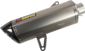 Slip-on Scooter Muffler Black, 1, nordicamoto.ro
