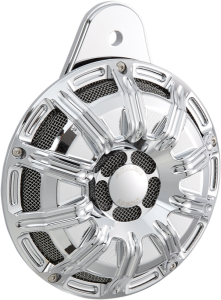 Billet Horn Kit Chrome, 1, nordicamoto.ro