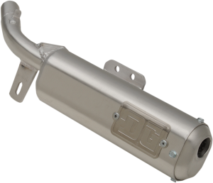 Type Ii Oval Atv Silencer Silver