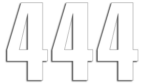 Three Series Numbers White, 1, nordicamoto.ro
