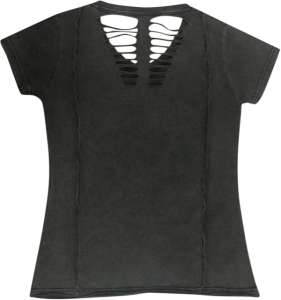 Women's Dagger Skull T-shirt Gray XL, 2, nordicamoto.ro