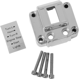 Handlebar Switch Housing Silver