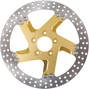 Two-piece Brake Rotor Gold, 3, nordicamoto.ro