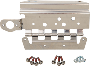 Replacement Saddlebag Lid Hinge Kit Silver