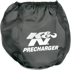 High-flow Air Filter Precharger Black, White