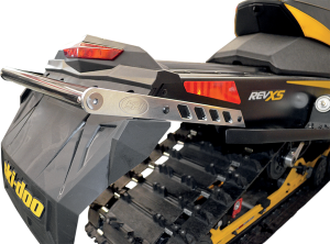 Carbon Fiber Rear Bumper Kit Silver, 2, nordicamoto.ro