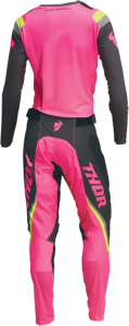 Tricou dama Thor Pulse REV Charcoal/Pink