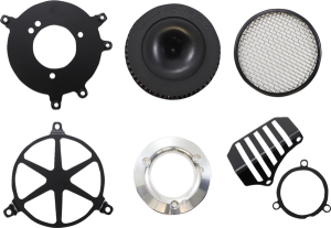 Air Cleaner Kit Black, 3, nordicamoto.ro