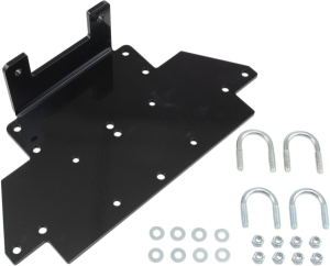 Winch Mount Black 