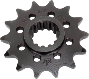 Lightweight Steel Sprocket Black, Zinc, 1, nordicamoto.ro