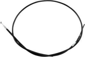 Black Vinyl Brake Cable Black