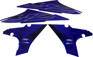 Replacement Oem Tank/shroud Graphics Black, Blue, 2, nordicamoto.ro