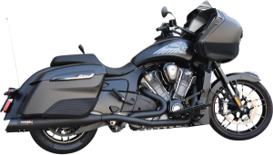 True Dual Exhaust System Black
