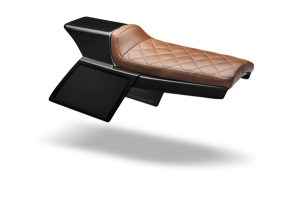 Universal Classic Flat Track Seat Brown, 3, nordicamoto.ro