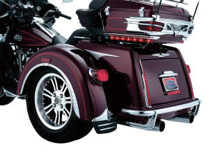 Mud Flaps Black, Chrome, 3, nordicamoto.ro