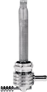 Power-flo Fuel Valve Chrome, 1, nordicamoto.ro