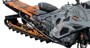 Skinz ProTube LightWeight Running Boards 2020-2021 Ski Doo Black, 1, nordicamoto.ro